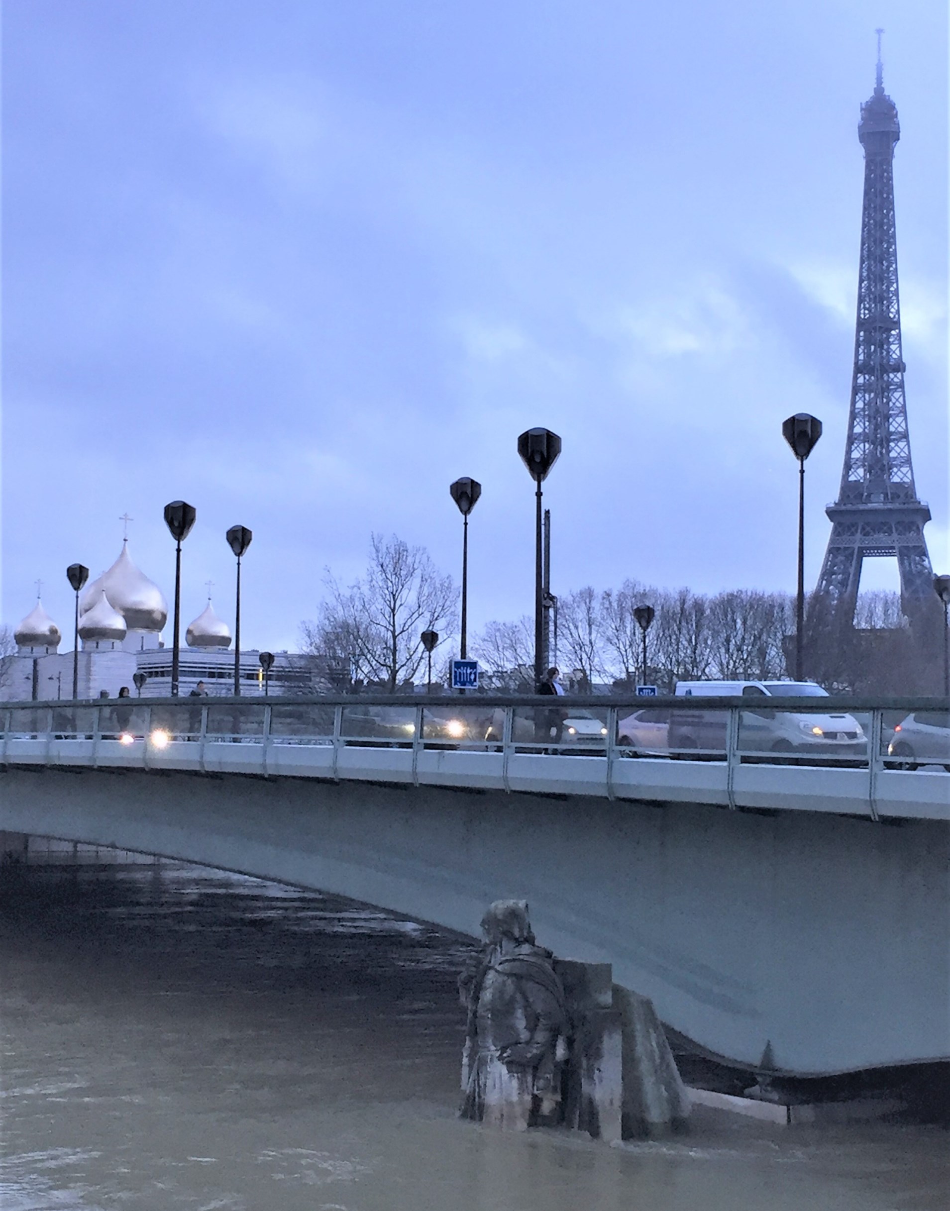 inondation paris zouave janvier 2018